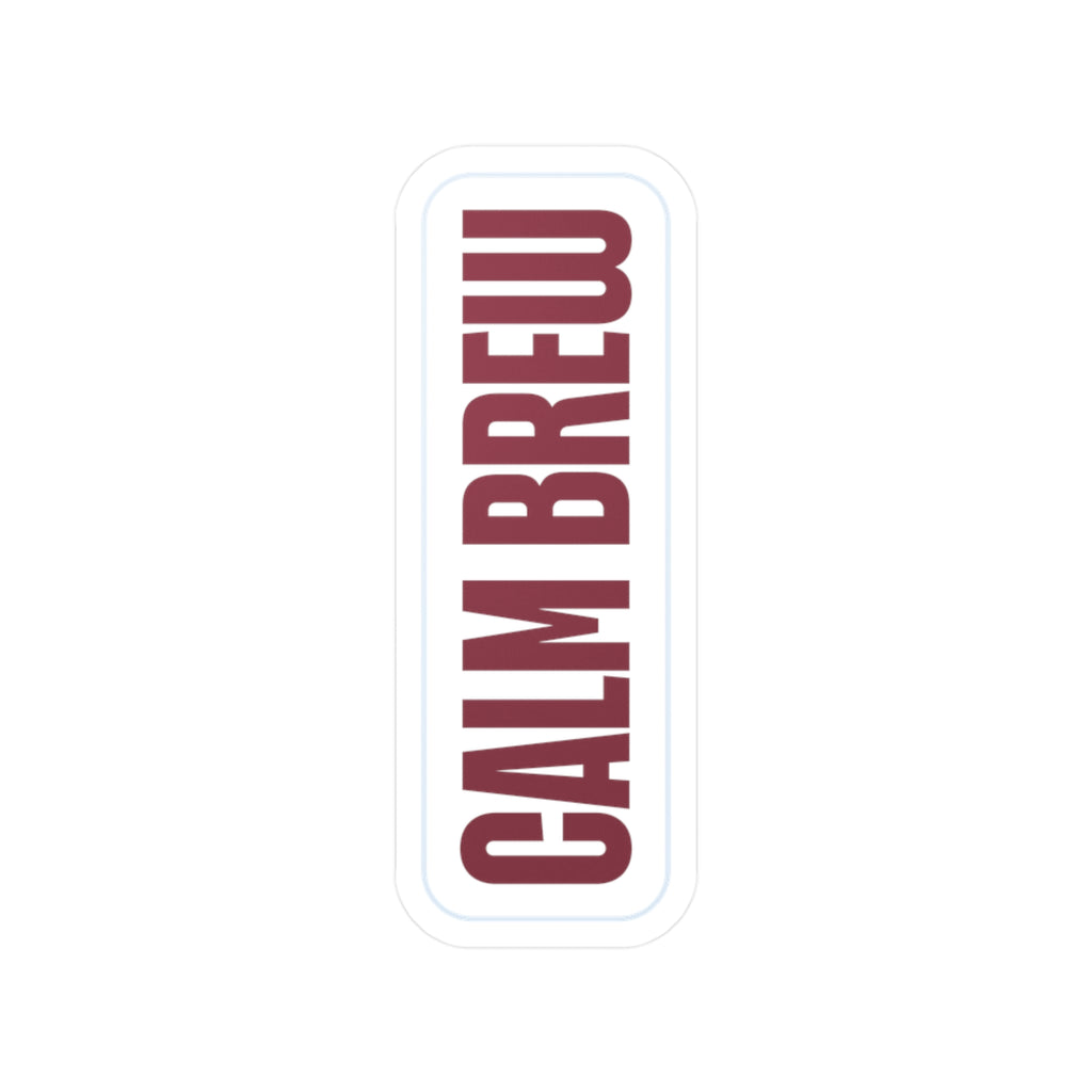 Calm Brew - Vinyl Decal Sticker