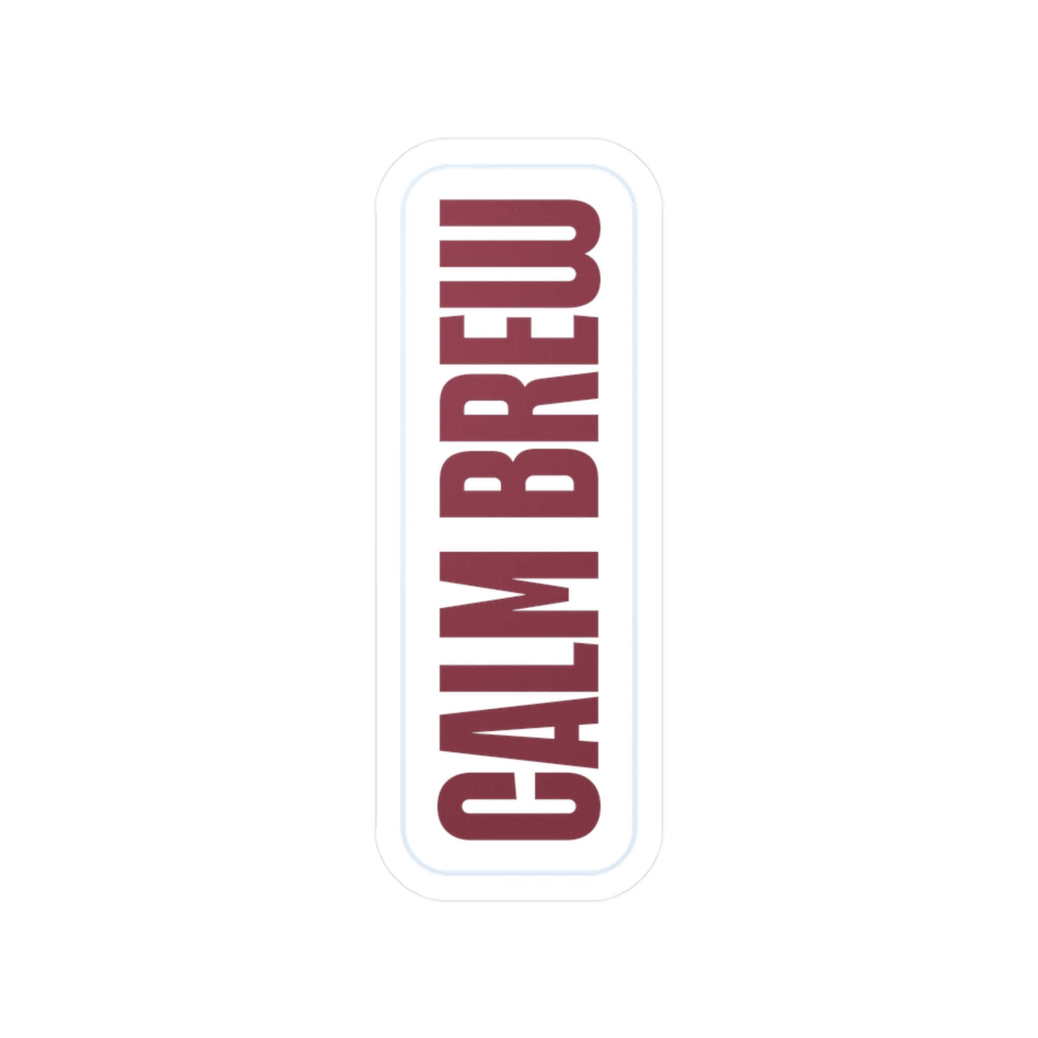 Calm Brew - Vinyl Decal Sticker